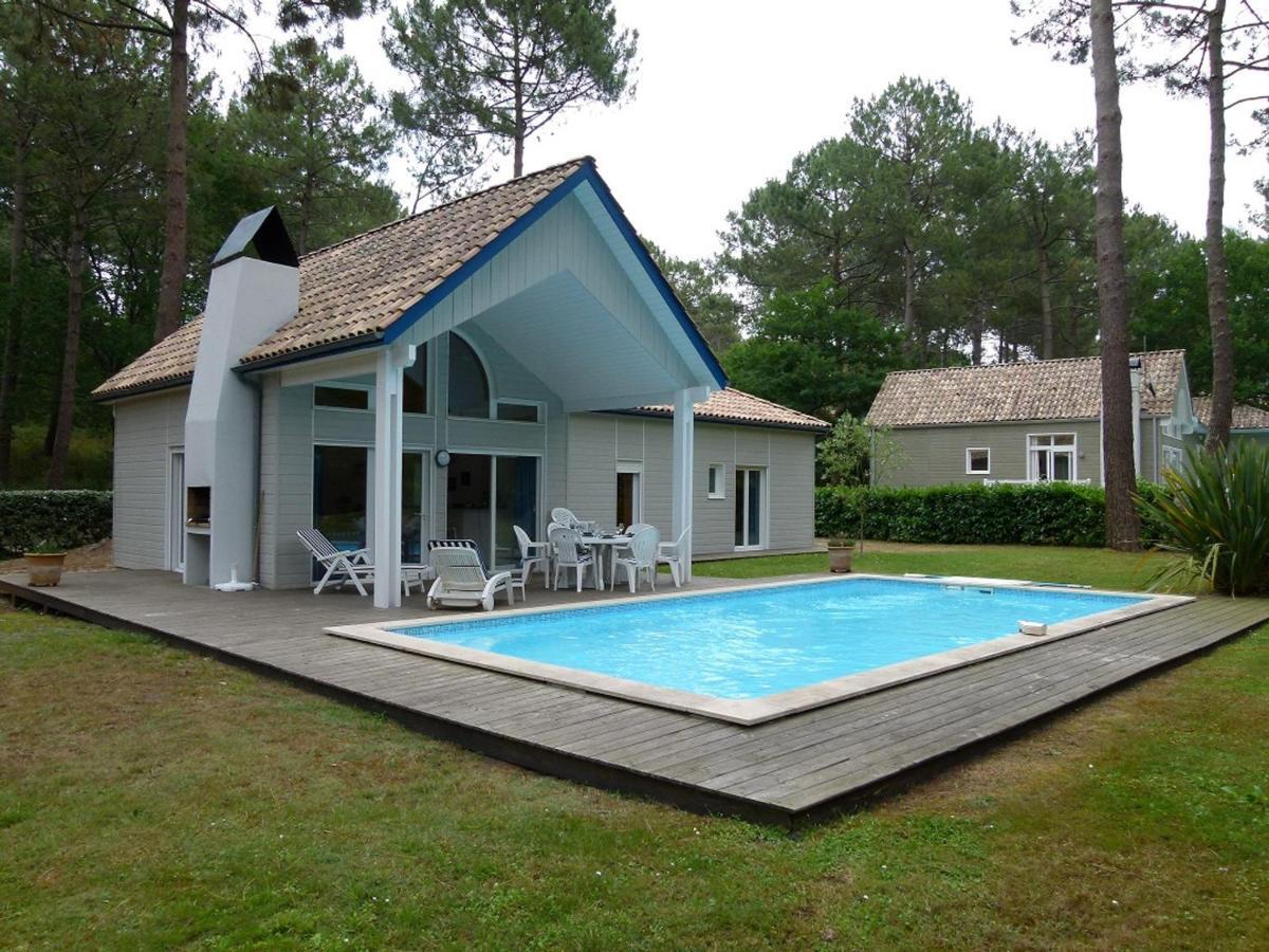 Villa T3 Avec Piscine Chauffee, Golf Et Plage A Proximite - Linge Et Menage Inclus - Fr-1-319-168 Biscarrosse Exterior photo